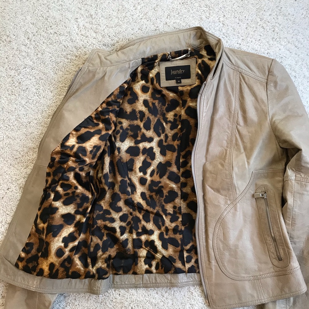Laundry by Shelli Segal Leather Jacket - Picture 4 of 11